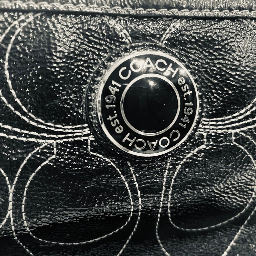 Coach Patent Leather Bag
